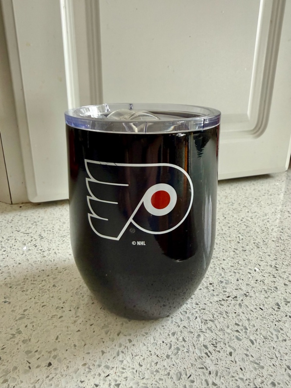 NHL Black and Orange Philadelphia Flyers Logo Tumbler